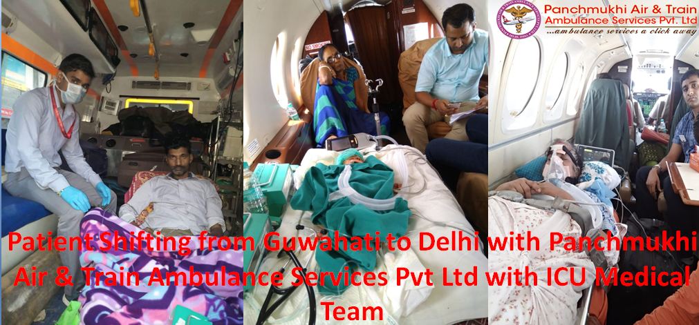 air ambulance in guwahati, air ambulance service in guwahati, air ambulance from guwahati to delhi,