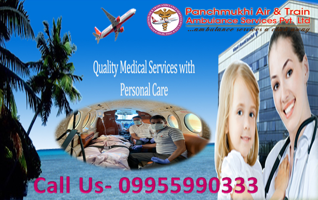 Anyone Can Afford the Services by Panchmukhi Air Ambulance from Guwahati to Chennai