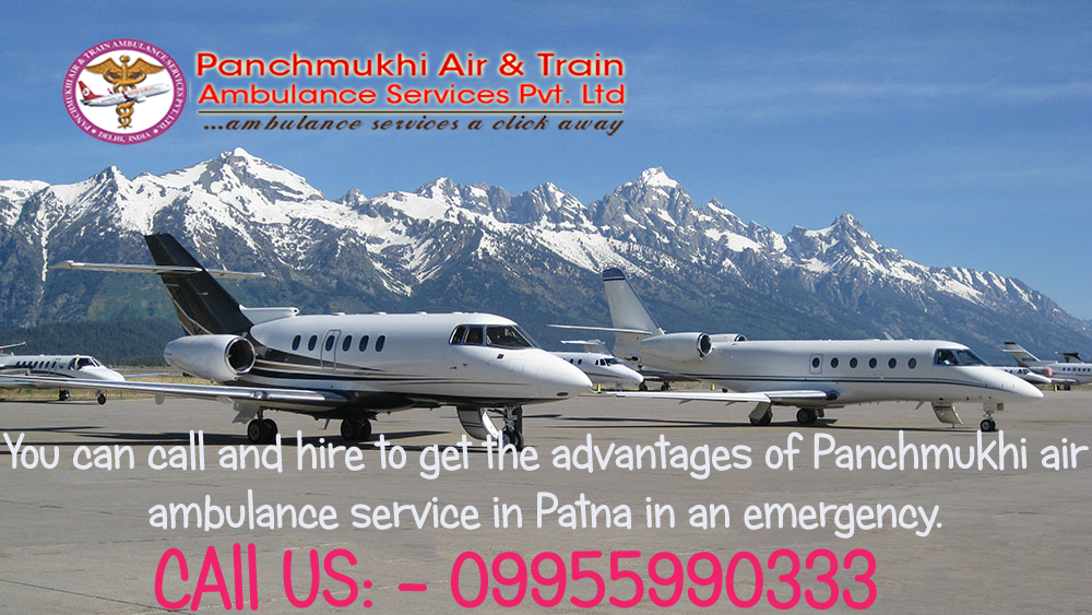 Panchmukhi Air Ambulance Service in Patna-Give Best Medical Support